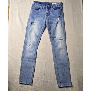 Blank NYC Women's Jeans Size‎ 27 Distressed Denim with Stylish Tears